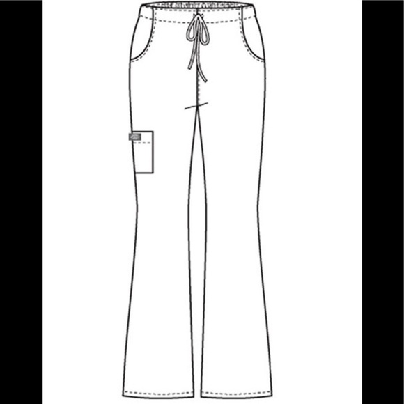 Dickies Every Day Scrubs Missy Fit Petite Drawstring Scrub Pant 3 Pocket NWT - Picture 9 of 11